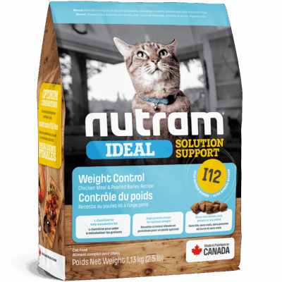 Nutram I12 - Weight Control - Pollo y Cebada - 2 KG - NI1202