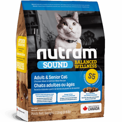 Nutram S5 - Adult & Senior - Pollo y Salmón - 2 KG - NS0502