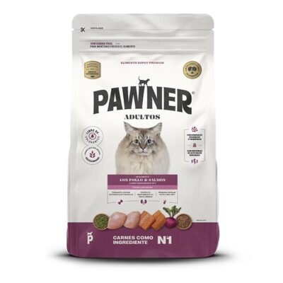 Pawner Cat Pollo y Salmon Adultos 8 kg