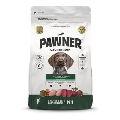Pawner Dog Pollo y Carne Cachorros 15 kg